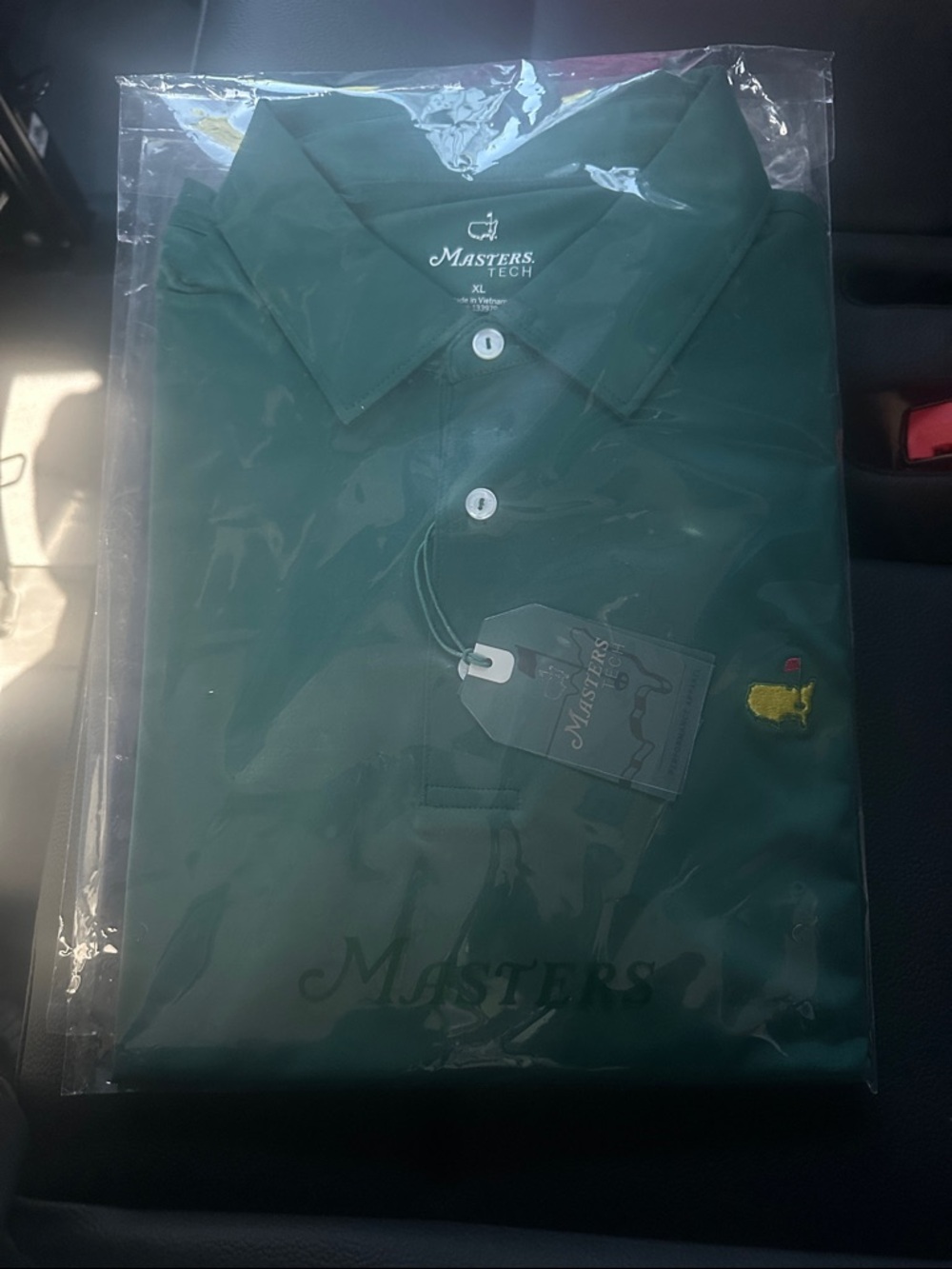 Masters Dark Green Polo with Embroidered Logo